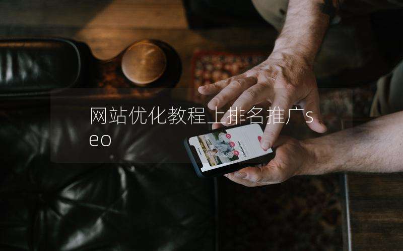 网站优化教程上排名推广seo